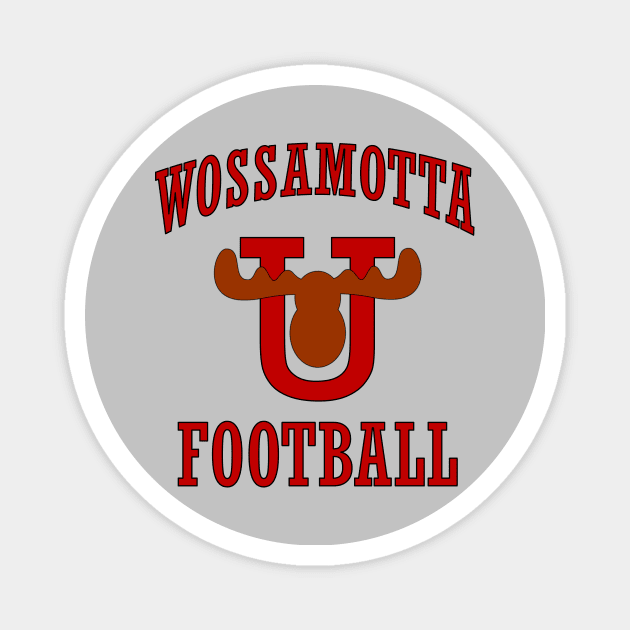 Wossamotto U Football Magnet by IORS